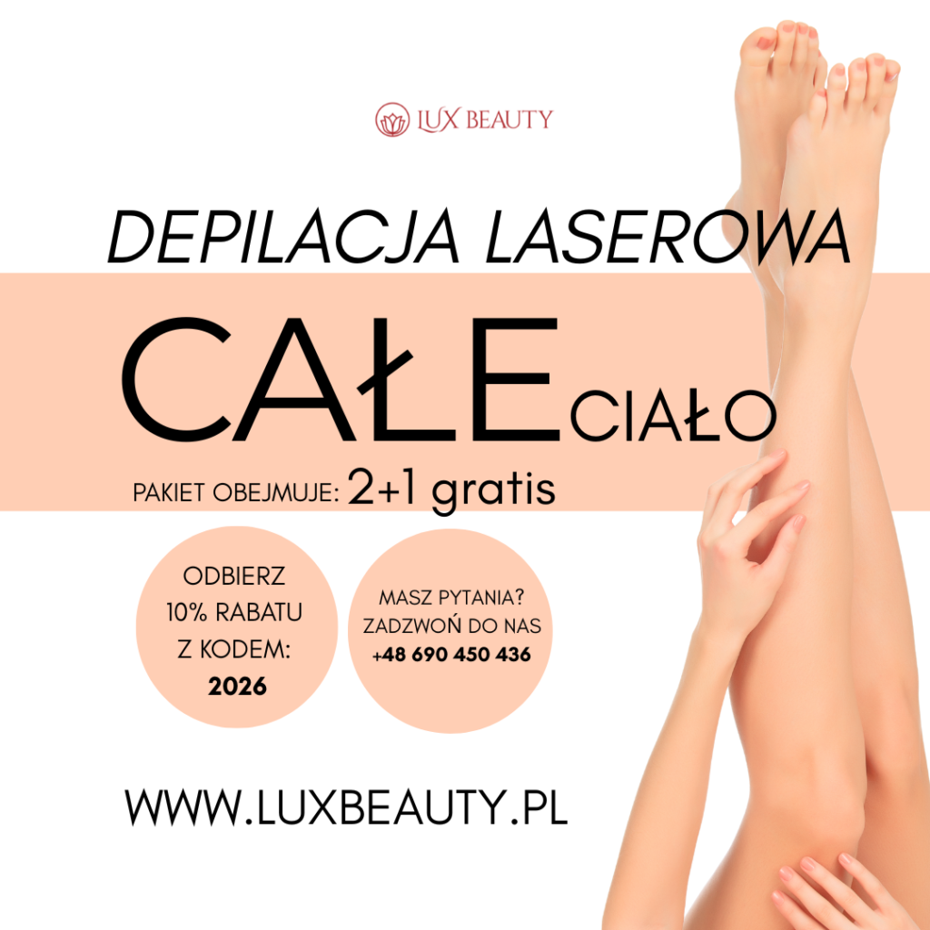 depilacja laserowa całe ciało promocja
