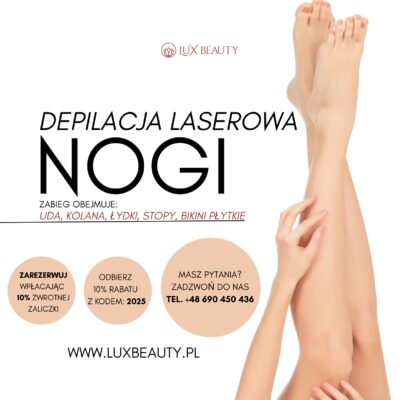 depilacja laserowa nogi