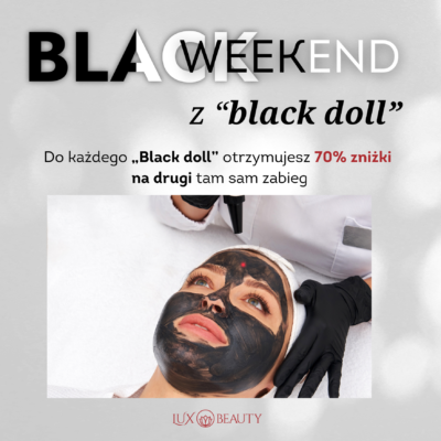 peeling black doll promocja black friday