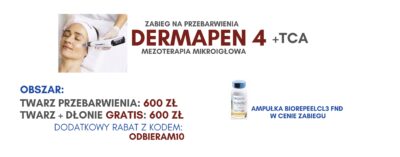 DERMAPEN NA PRZEBARWIENIA