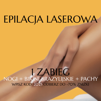 nogi bikini pełne pachy depilacja laserowa