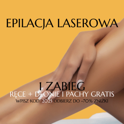 depilacja laserowa ręce jasne włosy